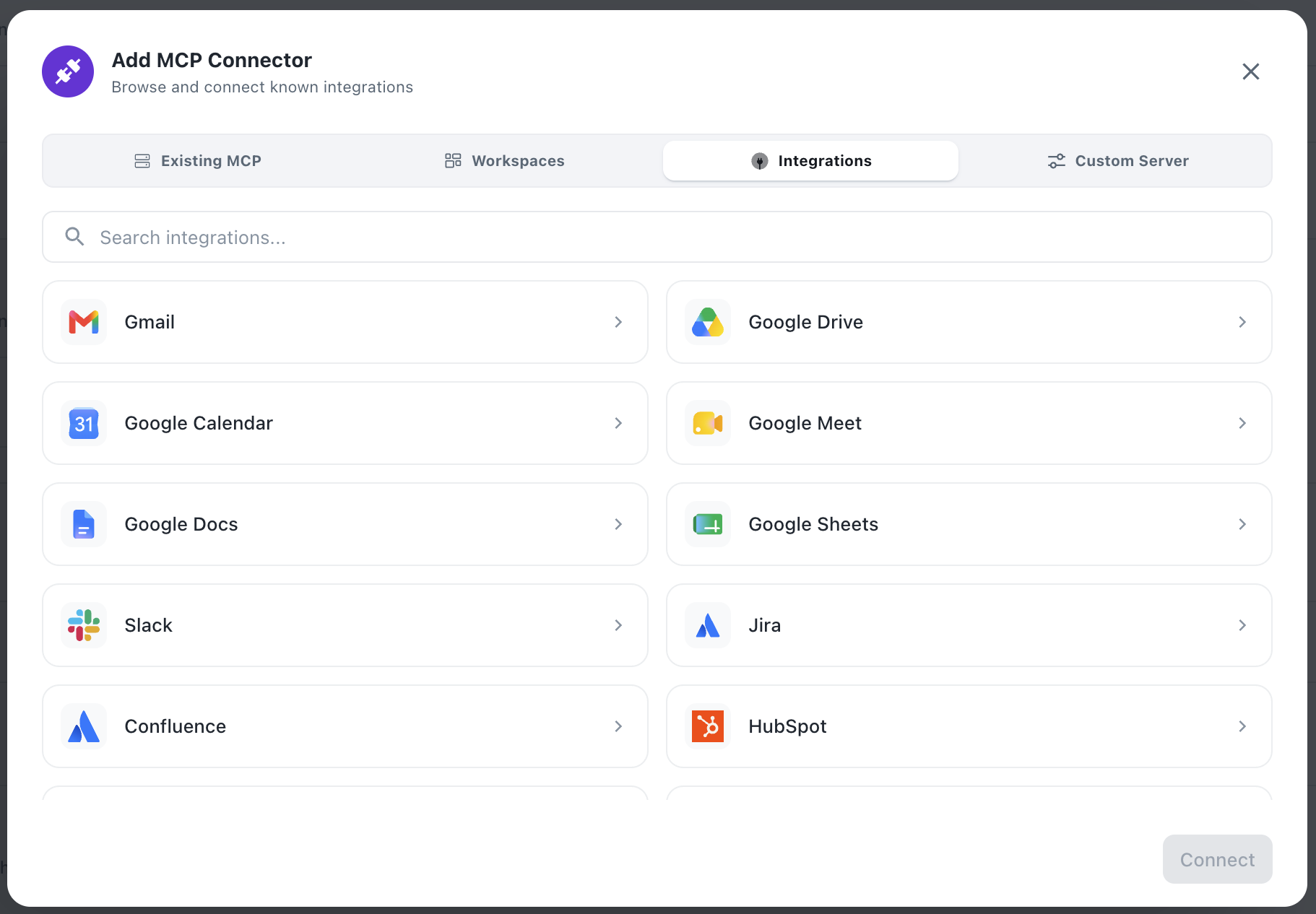 ca integrations