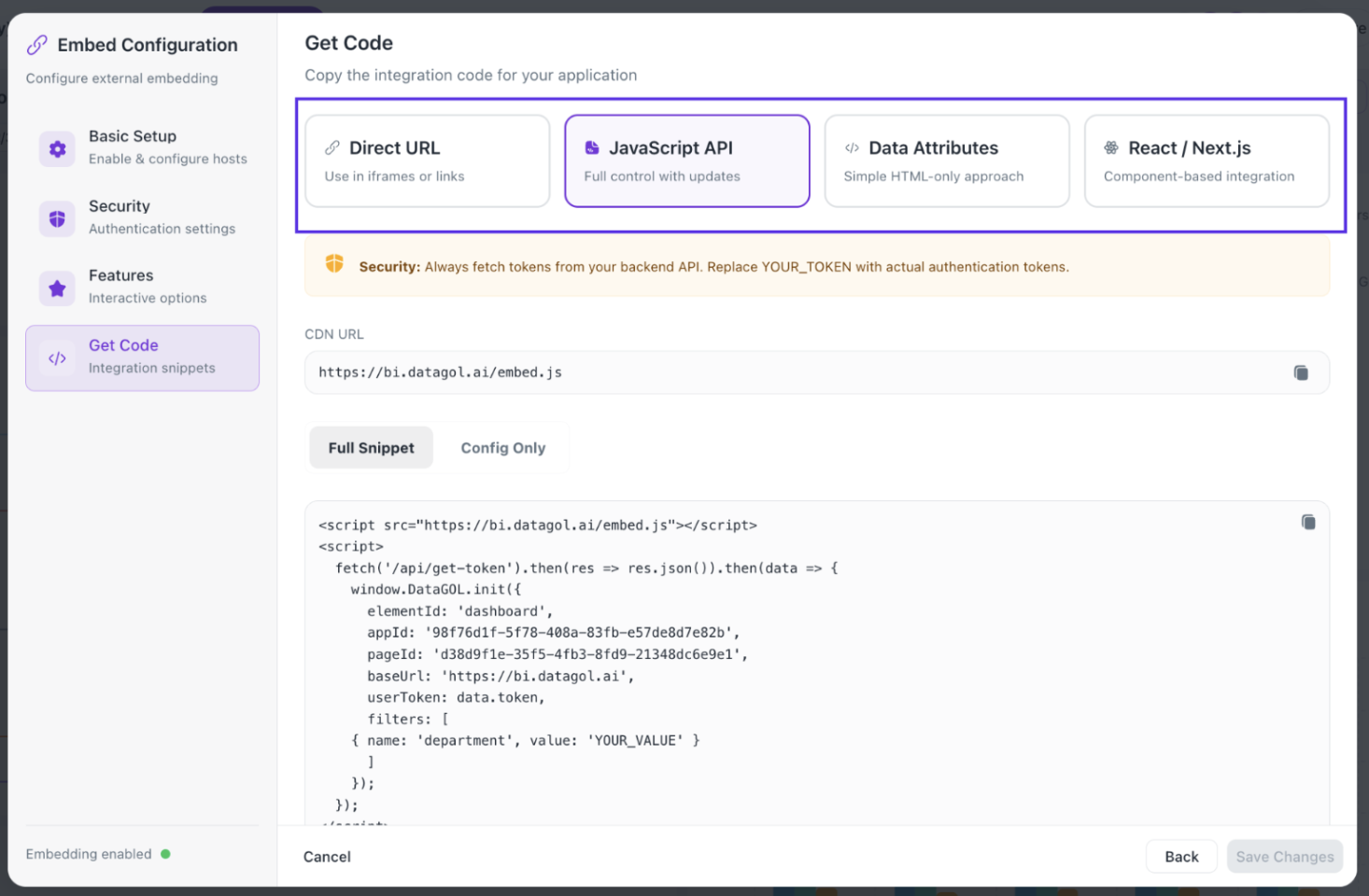 config-embedded