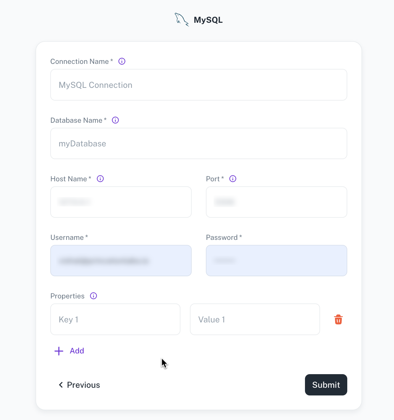 Add MySQL
