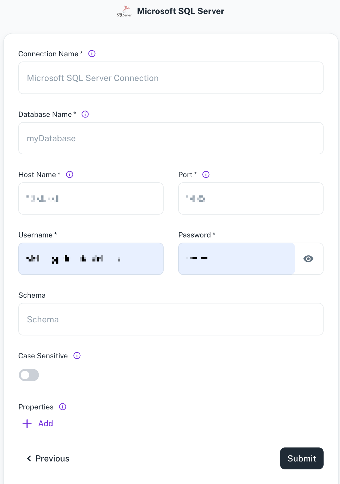 Add MSSQL