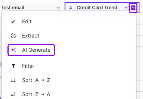 ai generate columns1