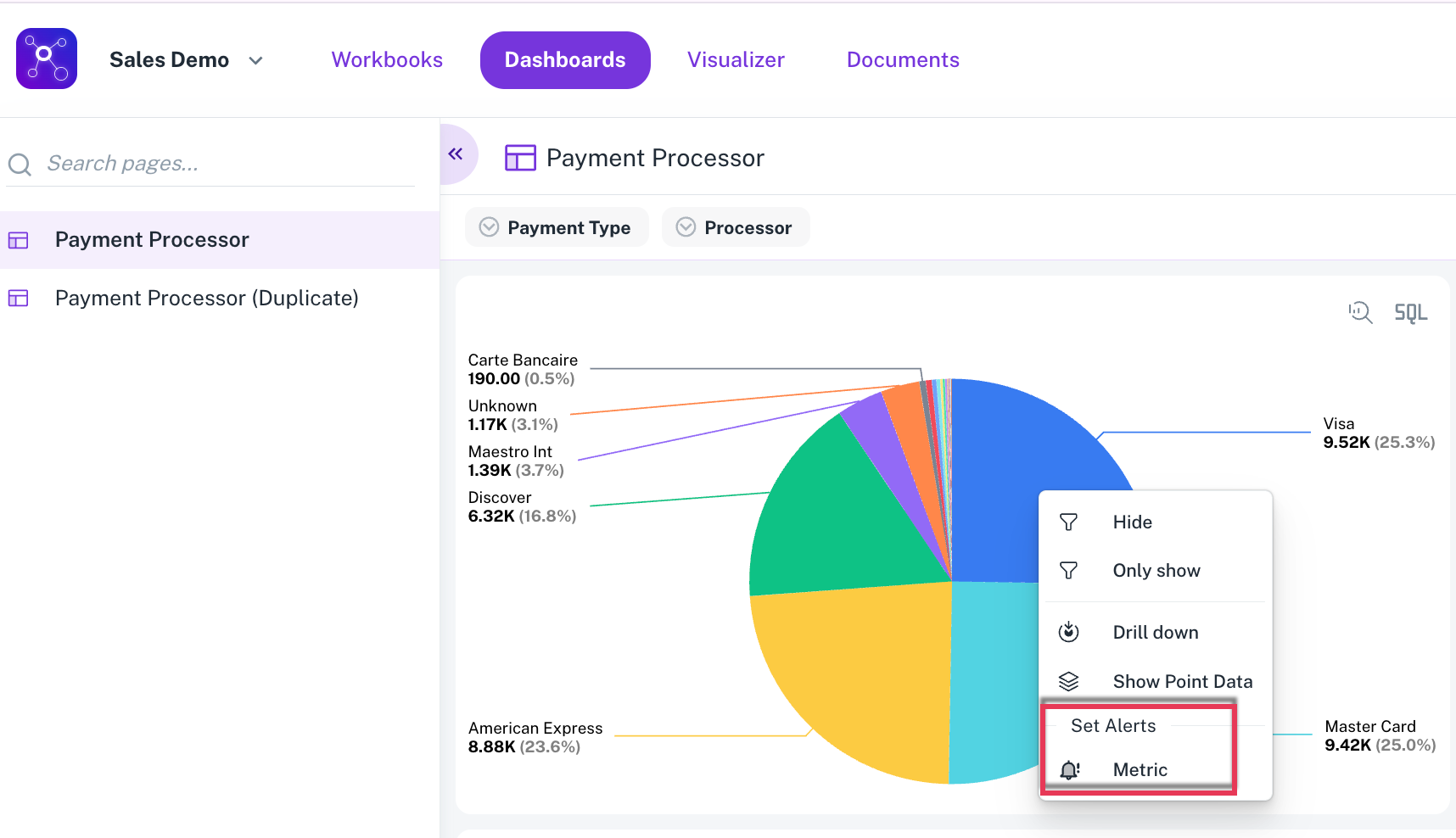 Create Alerts Home