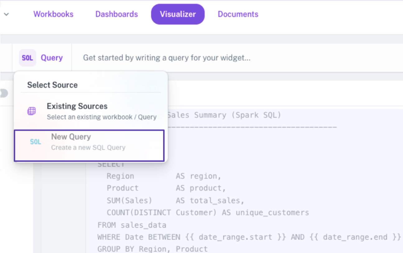 bi query integration