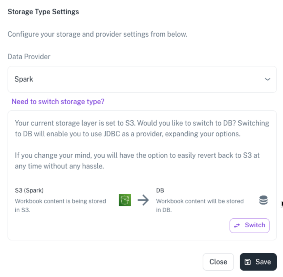 persistent layer