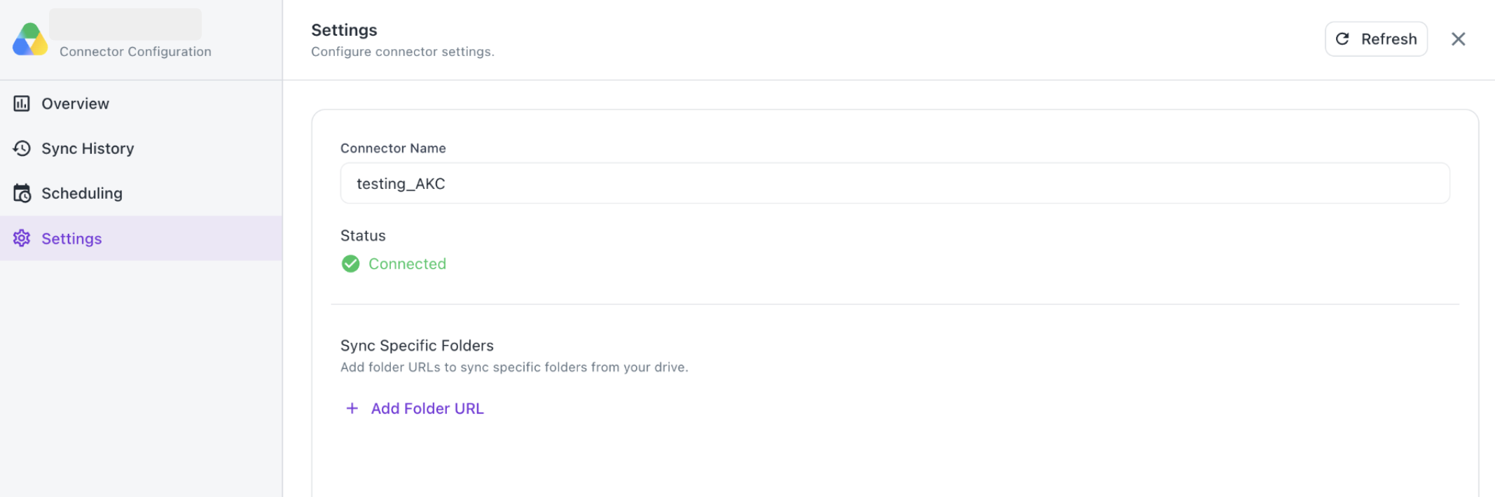 GD Sync Settings