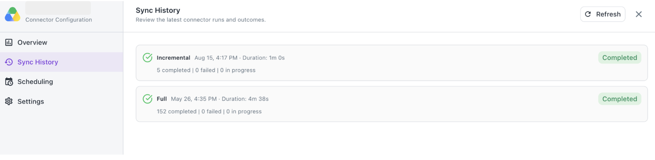 GD Sync History