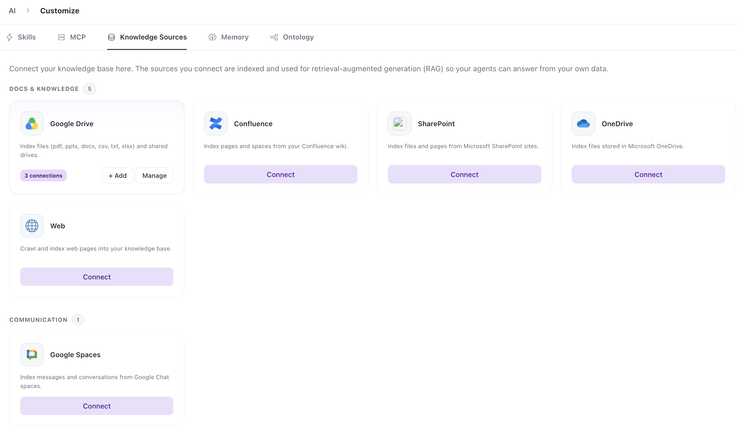Knowledge Base Overview