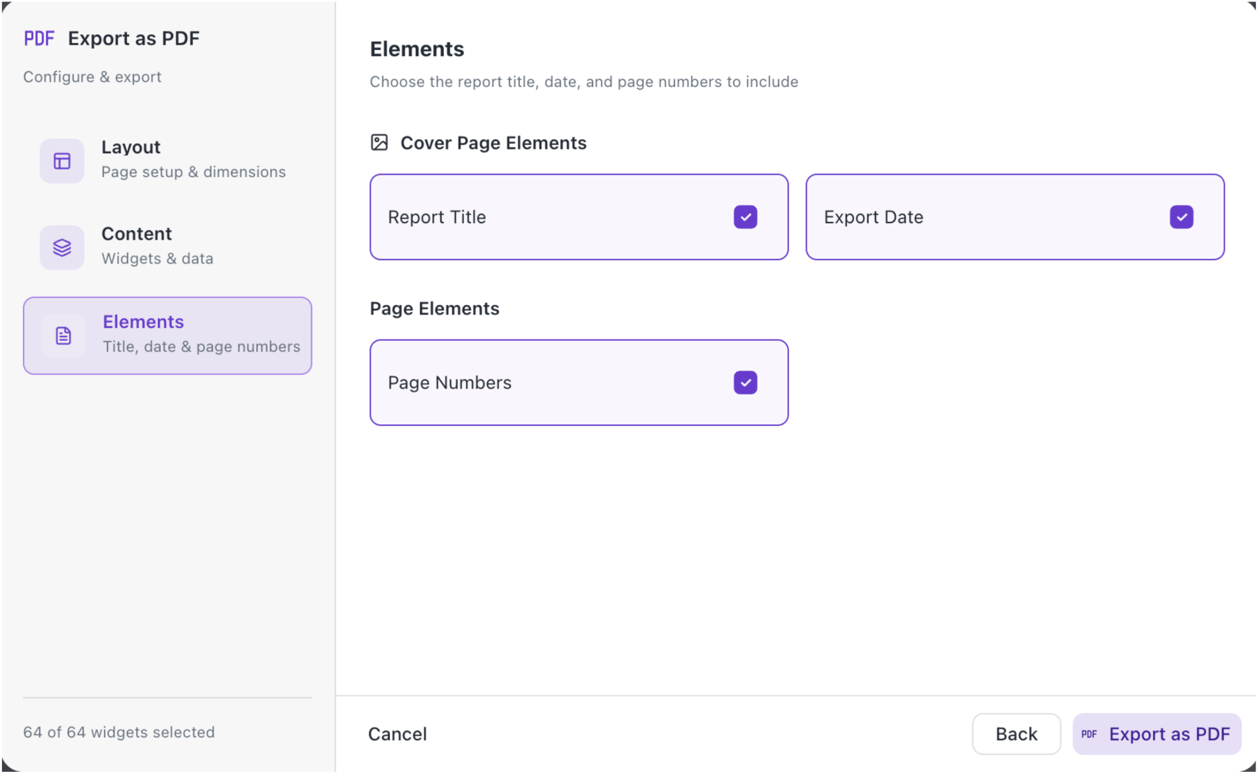 pdf elements