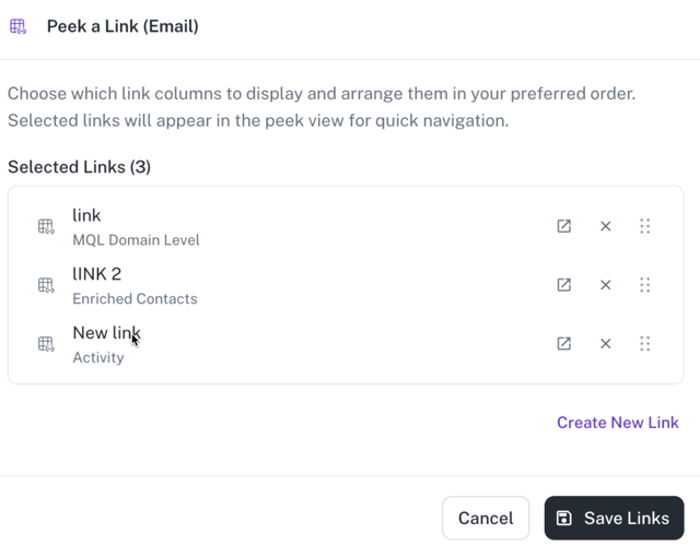 *Peek-a-Link