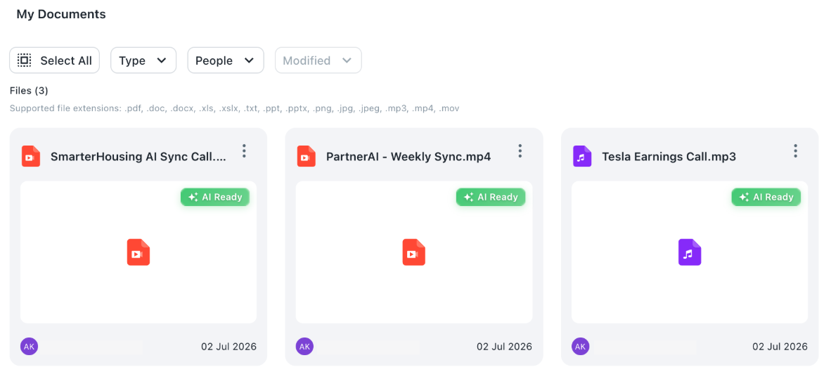 audio video Support