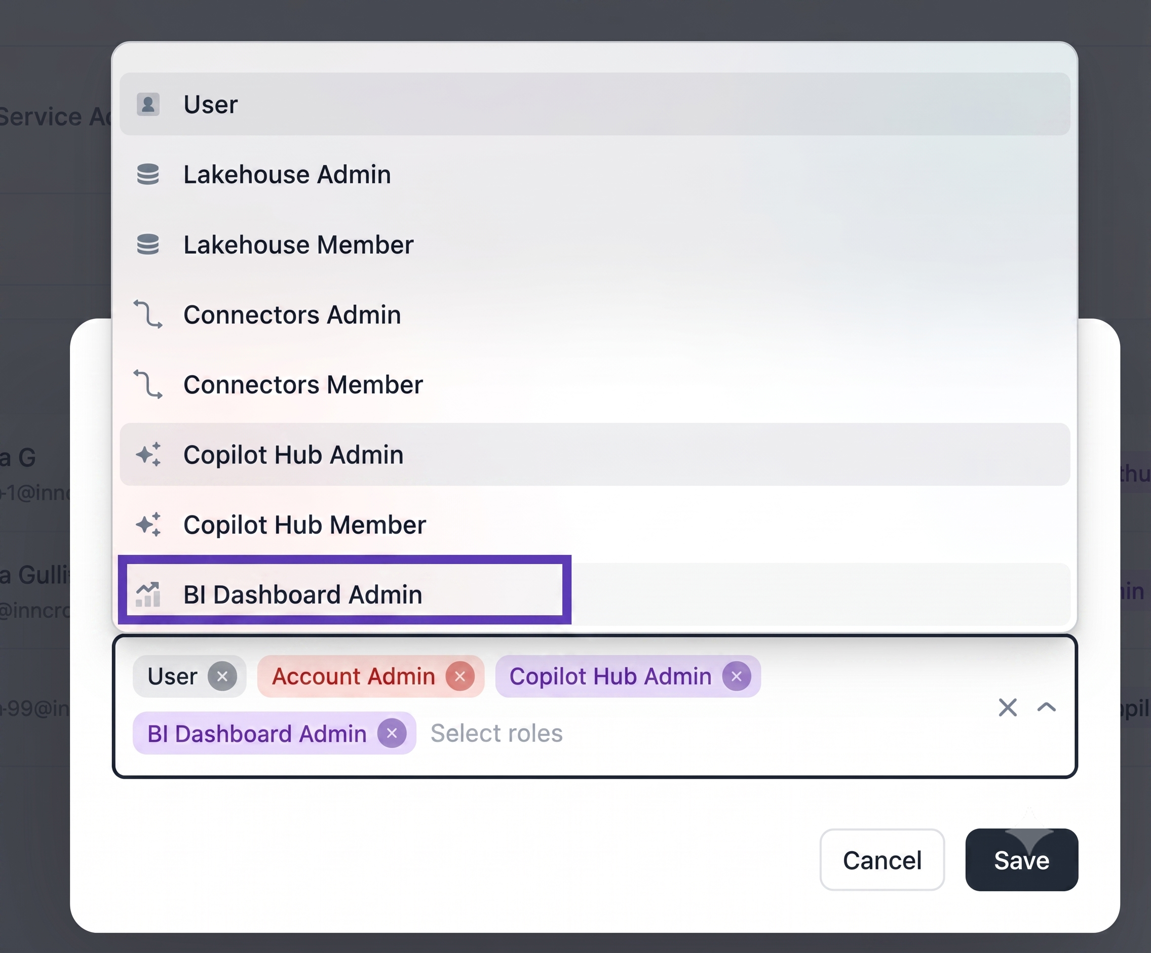 BI administration