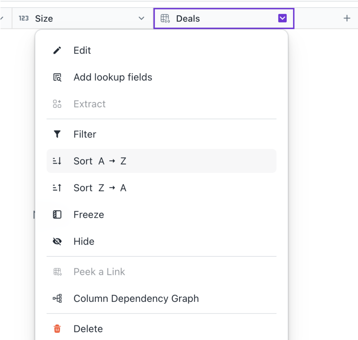 link join filter sort support